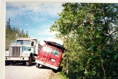 In the ditch - our rescuer