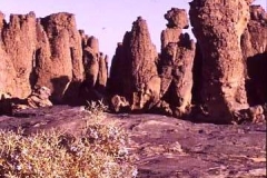 Rock pillars, Tassili