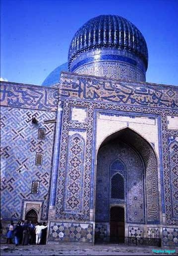 Entrance to Medressah, Samarkand