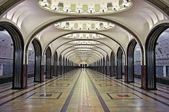 Mayakovskaya station Moscow