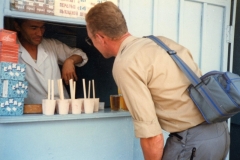 Market refeshment stall Chimkent