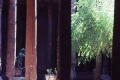 Timbers supporting Teahouse roof Bokhara