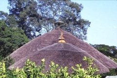 Thatch roofs Lake Tana