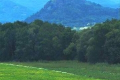 Castle in Zemplen mountains, guarding Hungary\'s new frontier with Slovakia