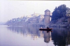 Varanasi waterfront. One of the oldest continually inhabited sites in the world.