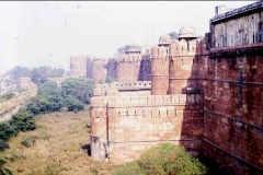 Bastions and turrets, Red Fort Agra