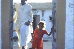 Family house doorway, Rajasthan