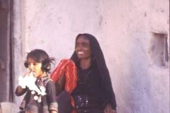 Rabari grandmother and child