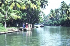 Kerala backwaters jetty
