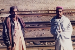 The two Pakistan Railway engineers who were our saviours in Chaman, Pakistan