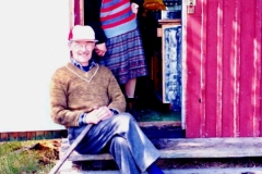 Petter and wife Anna, their little kiosk had fabulous smoked mountain trout. Lovely people.