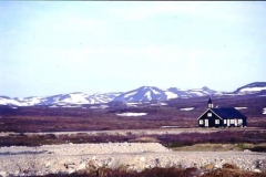 Isolated church Finnmarksvidda