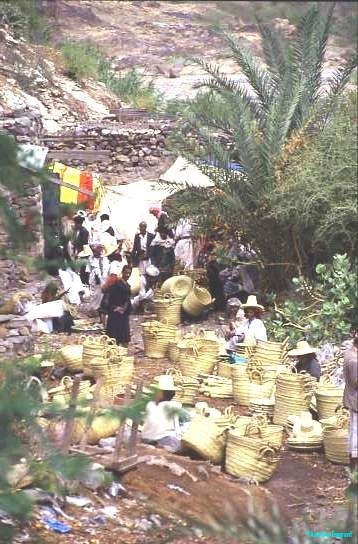 Basket market, Yemen