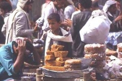 Date stall, Yemen