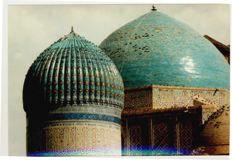 Tiled domes, Samarkand